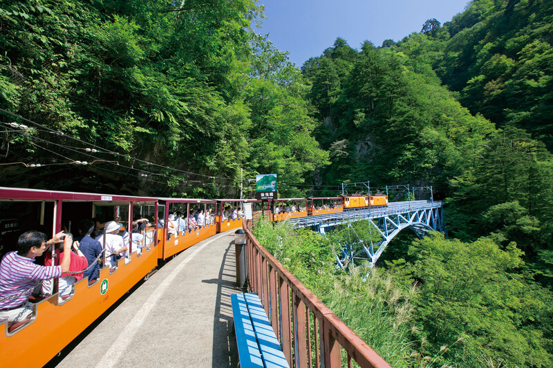 黒部鉄道トロッコ電車
