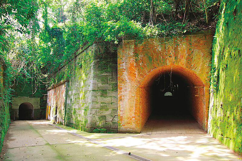 猿島フランドル積み 史跡 歴史遺産