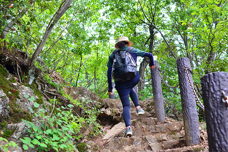 天覧山 登山
