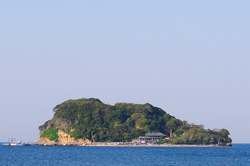 猿島 遠景