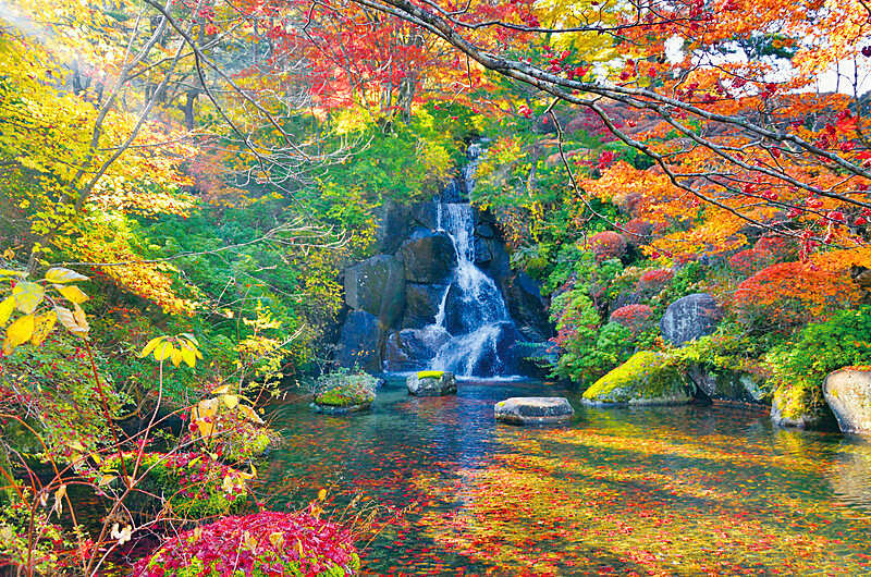 紅葉の古峯神社 古峯園