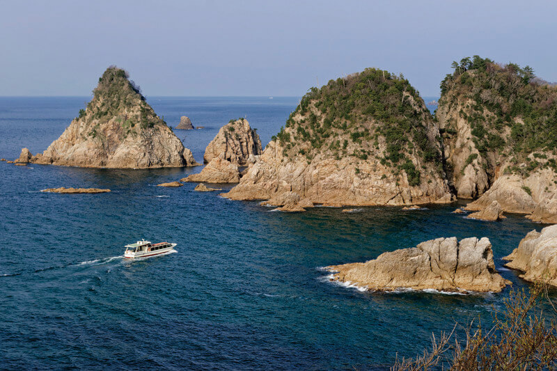 浦富海岸遊覧船 鳥取県 2016/3