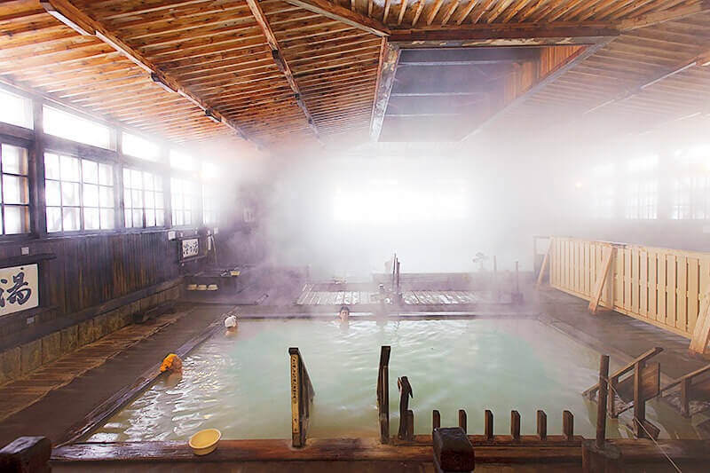 酸ヶ湯温泉の千人風呂