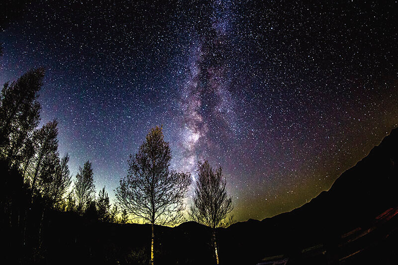 奥日光 戦場ヶ原 星空