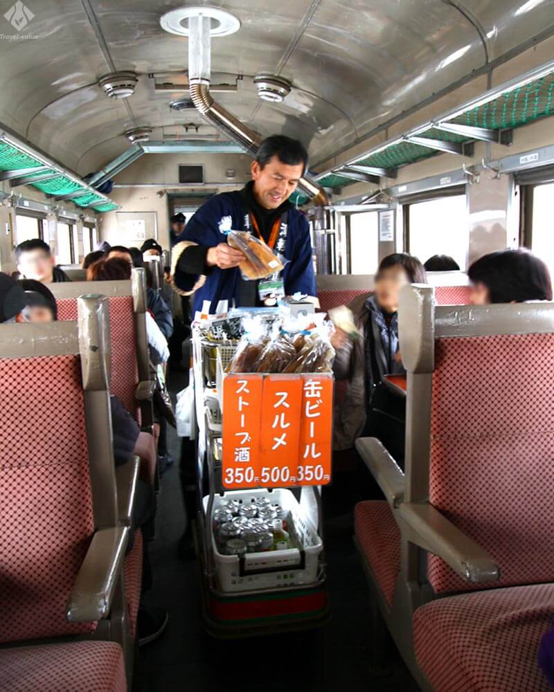 津軽鉄道 ストーブ列車・車内販売
