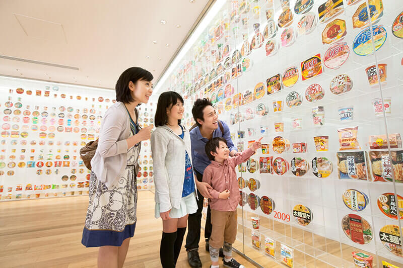カップヌードルミュージアム横浜 インスタントラーメン ヒストリーキューブ