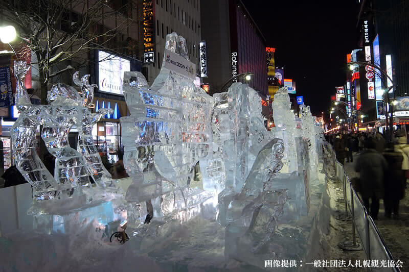 さっぽろ雪まつり すすきの会場(イメージ)