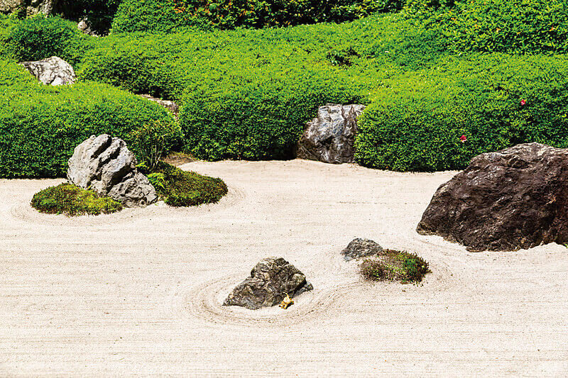 鎌倉明月院 枯山水庭園