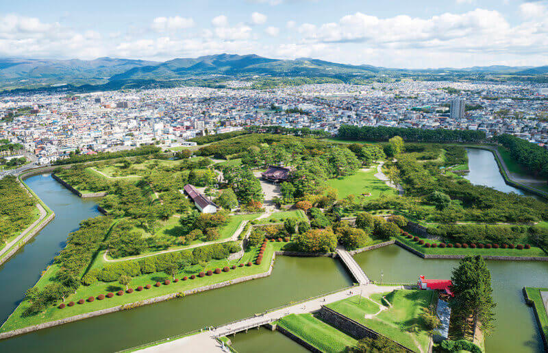 五稜郭タワーからの眺望