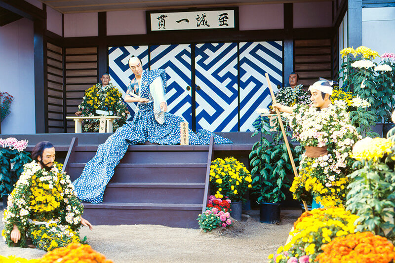 霞ヶ城公園 二本松の菊人形