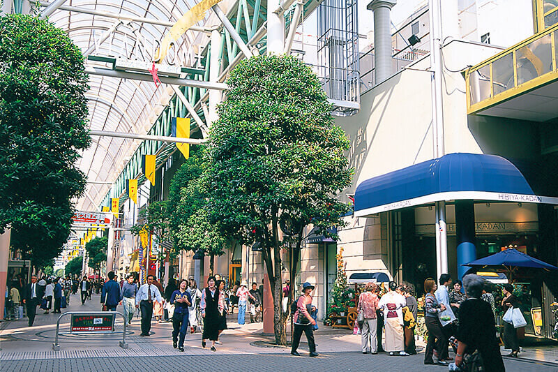 一番町・アーケード街