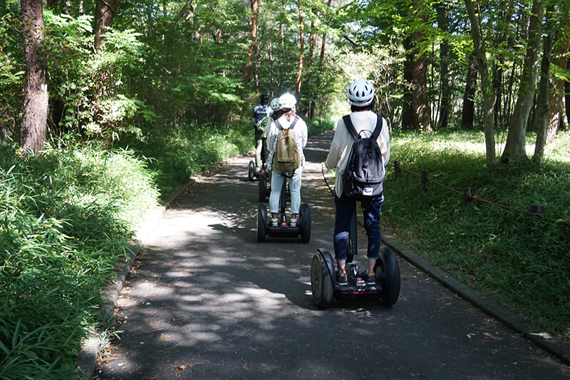 国営武蔵丘陵森林公園 セグウェイ