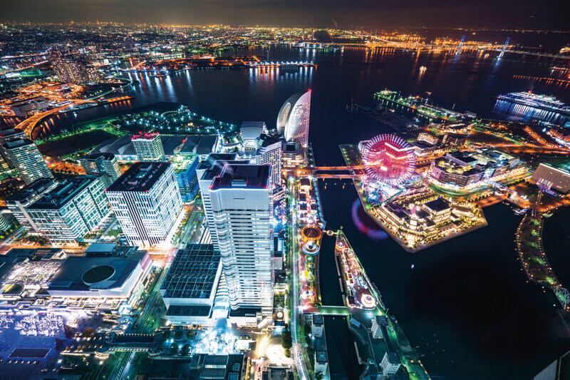 横浜みなとみらい21 横浜・みなとみらいの夜景 2016年