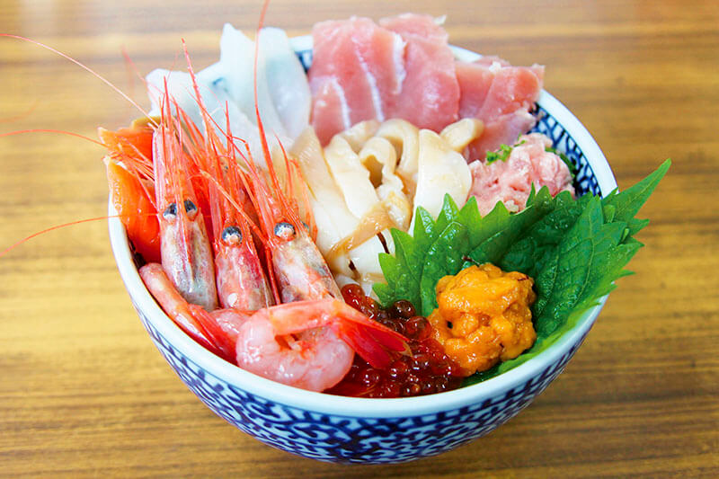 苫小牧 漁港食堂の海鮮丼
