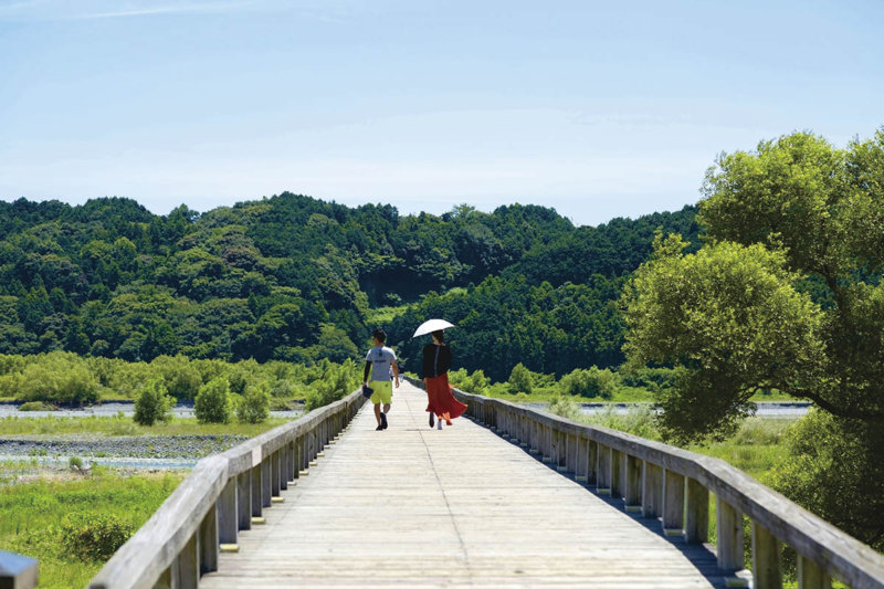 静岡県島田市の世界一長い木造歩道橋「蓬萊橋」に行ってみよう。