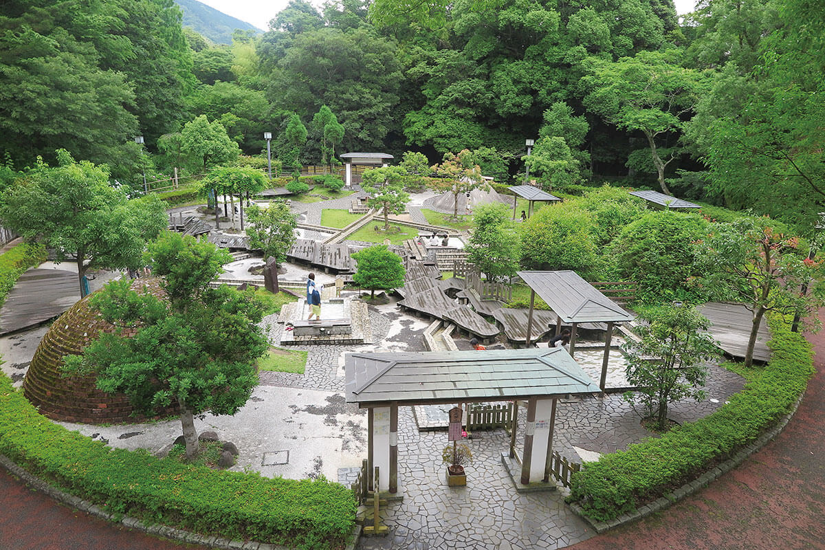 万葉公園足湯施設 独歩の湯