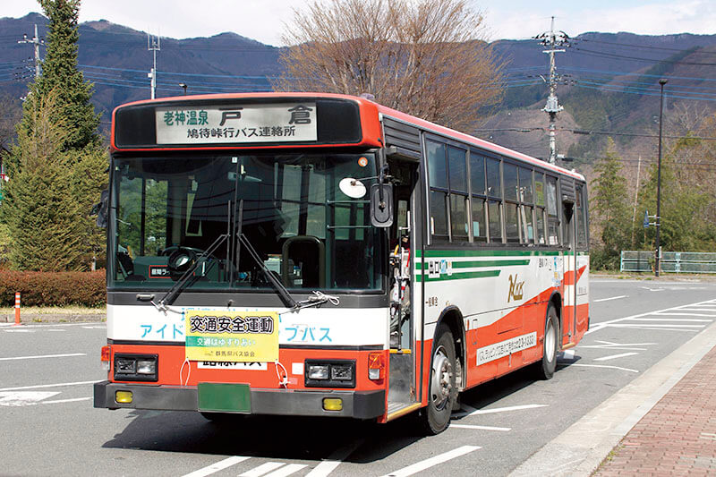 戸倉行きの路線バス