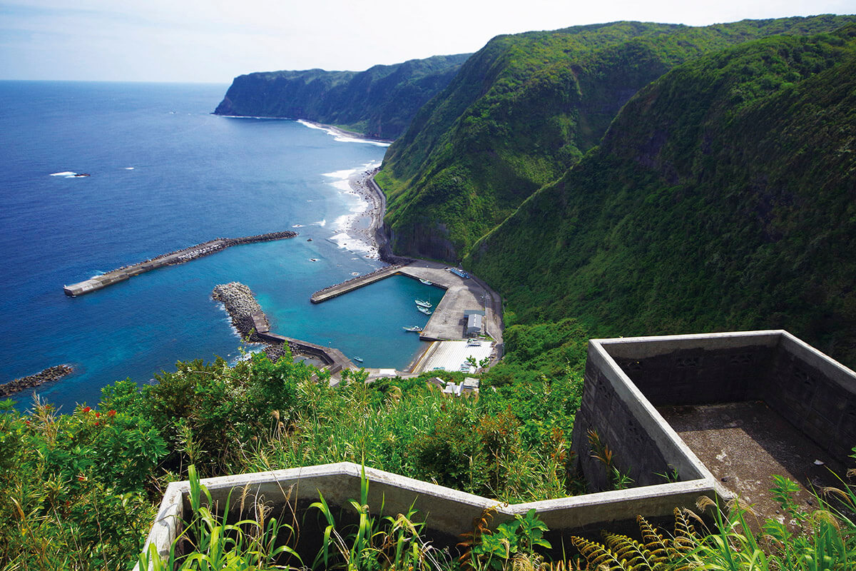 八丈島 名古の展望台