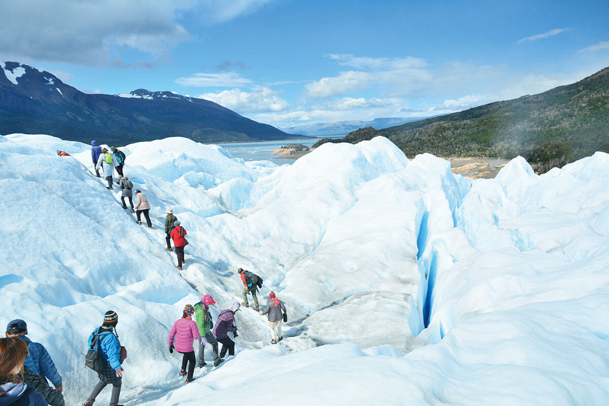 ロス・グラシアレス国立公園　ペリト・モレノ氷河