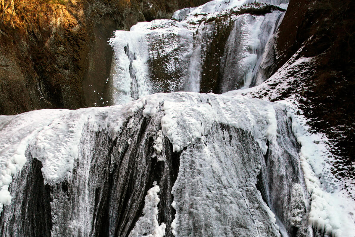 袋田の滝 冬