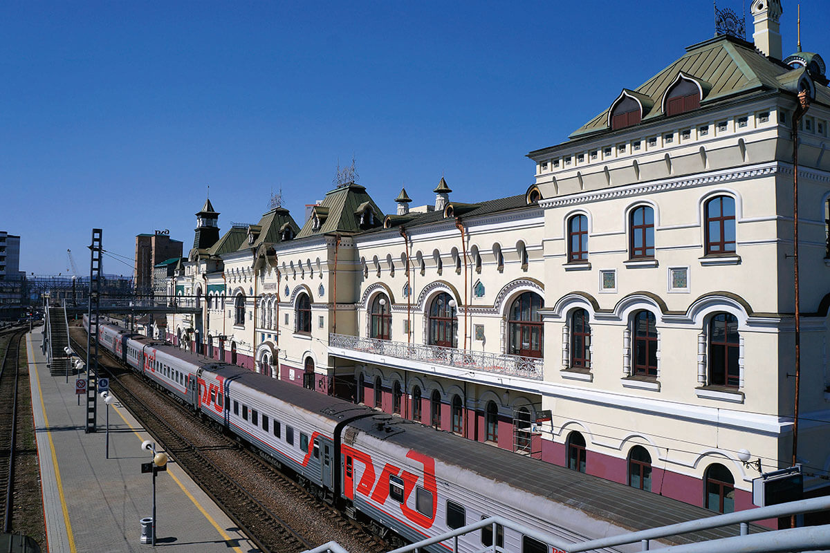ウラジオストク駅　シベリア鉄道