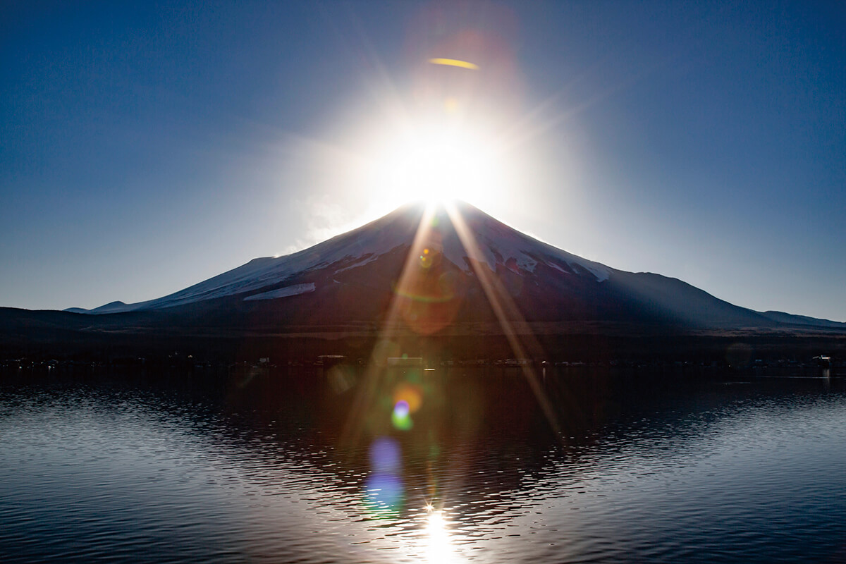 激安通販新作 富士山写真パネル 空間浄化 運気アップ ダイヤモンド富士 